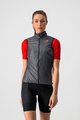 CASTELLI Cycling gilet - ARIA W VEST - grey