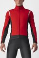 CASTELLI Cycling thermal jacket - ALPHA ROS 2 - red