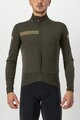 CASTELLI Cycling thermal jacket - BETA ROS - green