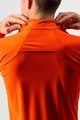 CASTELLI Cycling rain jacket - GOCCIA - orange/red