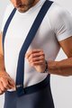 CASTELLI Cycling long bib trousers - SORPASSO ROS - blue