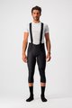 CASTELLI Cycling 3/4 length bib shorts - SORPASSO ROS - black