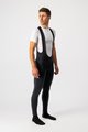 CASTELLI Cycling long bib trousers - ENTRATA WIND - black