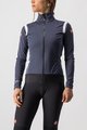 CASTELLI Cycling thermal jacket - ALPHA ROS 2 W LIGHT - blue