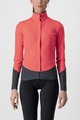 CASTELLI Cycling windproof jacket - BETA ROS W - pink