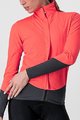 CASTELLI Cycling windproof jacket - BETA ROS W - pink
