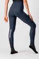 CASTELLI Cycling long bib trousers - SORPASSO ROS W - blue
