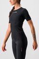CASTELLI Cycling short sleeve t-shirt - PROSECCO TECH W - black