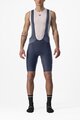 CASTELLI Cycling bib shorts - ENDURANCE 3 - blue