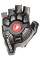 CASTELLI Cycling fingerless gloves - ROSSO CORSA PRO - white