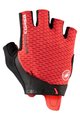 CASTELLI Cycling fingerless gloves - ROSSO CORSA PRO - red