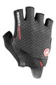 CASTELLI Cycling fingerless gloves - ROSSO CORSA PRO - grey