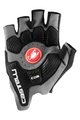 CASTELLI Cycling fingerless gloves - ROSSO CORSA PRO - grey