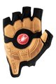 CASTELLI Cycling fingerless gloves - ROSSO CORSA PRO - orange/black
