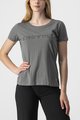 CASTELLI Cycling short sleeve t-shirt - SPRINTER W - grey