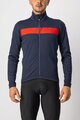 CASTELLI Cycling thermal jacket - RADOPPIA 3 - blue