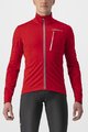 CASTELLI Cycling thermal jacket - GO - red