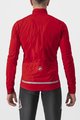 CASTELLI Cycling thermal jacket - GO - red