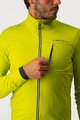 CASTELLI Cycling thermal jacket - GO - yellow