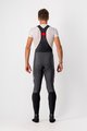 CASTELLI Cycling long bib trousers - VELOCISSIMO 5 - grey