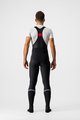CASTELLI Cycling long bib trousers - POLARE 3 - black