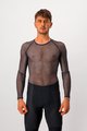 CASTELLI Cycling long sleeve t-shirt - MIRACOLO WOOL - grey