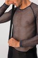 CASTELLI Cycling long sleeve t-shirt - MIRACOLO WOOL - grey