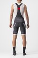 CASTELLI Cycling bib shorts - COMPETIZIONE KIT - grey