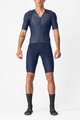 CASTELLI Cycling skinsuit - BTW SPEED - blue