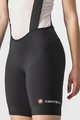 CASTELLI Cycling bib shorts - ENDURANCE W - black