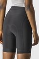 CASTELLI Cycling shorts without bib - ENDURANCE W - black