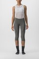 CASTELLI Cycling 3/4 lenght shorts without bib - VELOCISSIMA 3 - grey