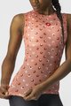 CASTELLI Cycling sleeve less t-shirt - PRO MESH W - pink