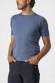 CASTELLI Cycling short sleeve t-shirt - TECH 2 TEE - blue