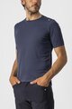 CASTELLI Cycling short sleeve t-shirt - TECH 2 TEE - blue
