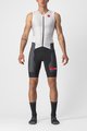 CASTELLI Cycling skinsuit - FREE SANREMO 2 - black/white