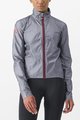 CASTELLI Cycling rain jacket - TEMPESTA LITE W - grey