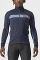 CASTELLI Cycling thermal jacket - MORTIROLO 6S - blue