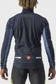 CASTELLI Cycling thermal jacket - MORTIROLO 6S - blue