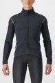 CASTELLI Cycling thermal jacket - PERFETTO ROS 2 CONVERTIBLE - black