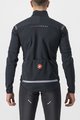 CASTELLI Cycling thermal jacket - PERFETTO ROS 2 CONVERTIBLE - black