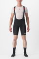 CASTELLI Cycling bib shorts - PREMIO BLACK LTD EDITION - black/gold