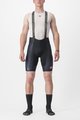 CASTELLI Cycling bib shorts - FREE AERO RC KIT - black/white