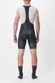 CASTELLI Cycling bib shorts - FREE AERO RC KIT - black/white