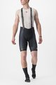 CASTELLI Cycling bib shorts - FREE AERO RC KIT - black/light green