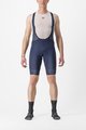 CASTELLI Cycling bib shorts - ENTRATA 2 - blue