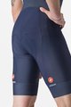 CASTELLI Cycling bib shorts - ENTRATA 2 - blue