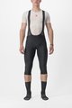 CASTELLI Cycling 3/4 length bib shorts - ENTRATA 2 - black