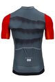 KENNY Cycling short sleeve jersey - ESCAPE - red/grey