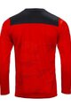 KENNY Cycling summer long sleeve jersey - ELITE - red